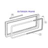 5 m. Fensterdichtung SEITZ S3-S4-S5-S6,4/S6,5 - BG1079 - 4460000728