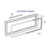 5 metros Junta de ventana SEITZ S3-S4-S5-S6.4/S6.5 - BG1079