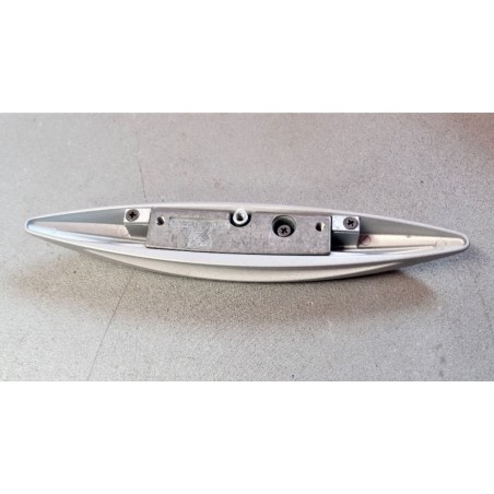 BALDACCI - Poignée en zamak argenté - 180 x 28 mm pour les portes