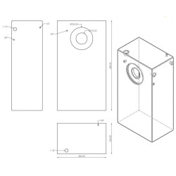 Serbatoio 127 lt 48*88*30 cm