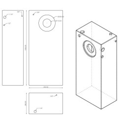 Tank 126 lt 45 * 100 * 28 cm