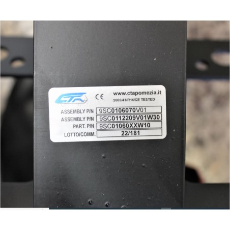 STRUTT ANC CINT X COMBI H 1265MM MM CON CORREAS AJUSTADAS