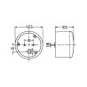 Direction and reverse indicator light Ø 122.5 mm