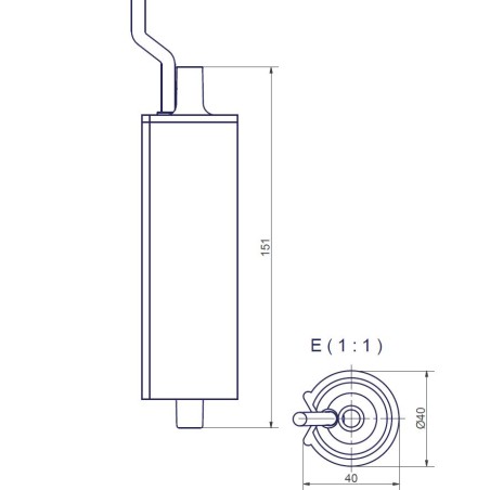 COMET 19 lt minute GEO PLUS 12V inline pump - 1720.77.00
