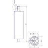 COMET 19 lt minuto Pompa in linea GEO PLUS 12V - 1720.77.00