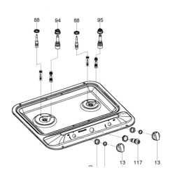 350 Mm Thermocouple Kit For Dometic Hob