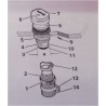 Camino a tetto per stufe TRUMA COMBI a gas C34/C60-E28/E40 - 34051-01