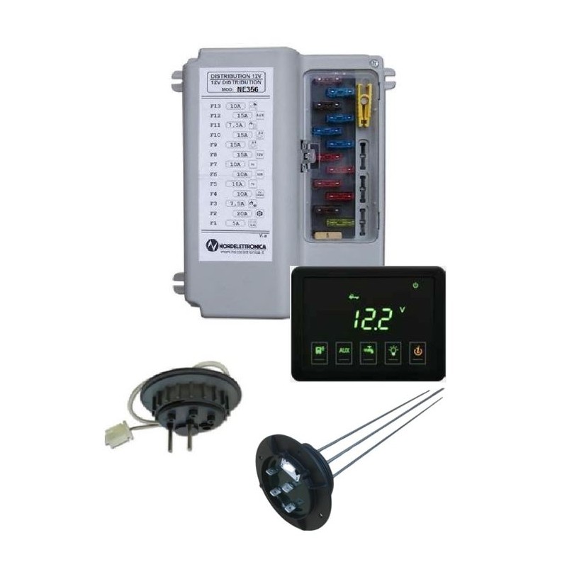 NE333 - 1347.001.02 - SISTEMA COMPLETO AUTOCARAVAN STANDARD - NORDELETTRONICA