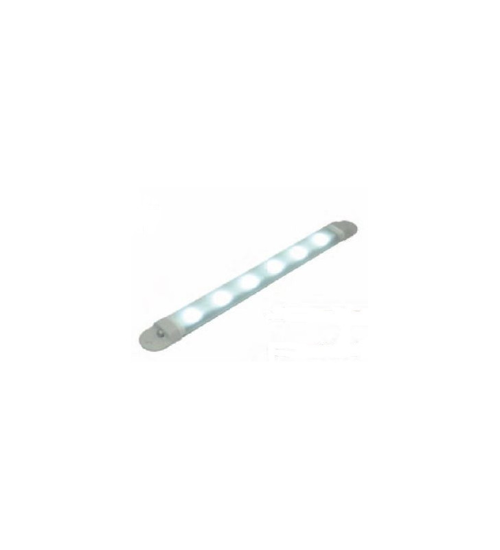 Plafoniera FLAT-4 a led 470 mm con interruttore 12V luce calda