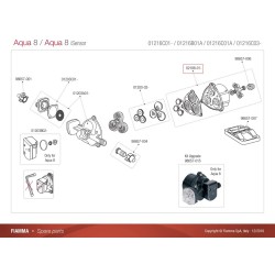 Kit groupe transmission Aqua 8 FIAMMA de remplacement