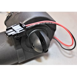SOPORTE DE MOTOR TRASERO T8 Ø10 MM NEGRO RAL9004 - 3011035