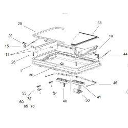 KIT DE RÉPARATION MIDI HEKI avec pignon BG1708 - 4460001730