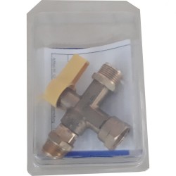 High Pressure manual gas T valve