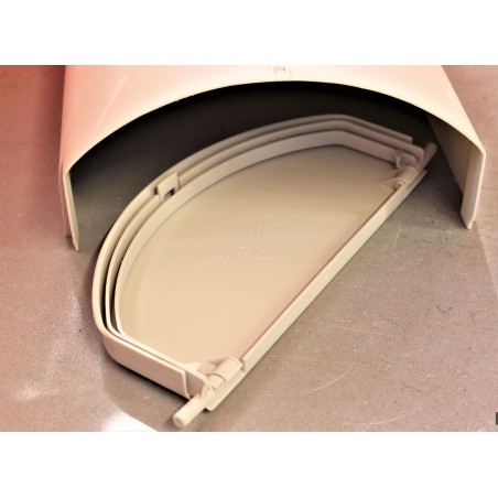 Pattumiera Completa RAL7035 per Porta CaraD-RF 1401 - SEA14010901