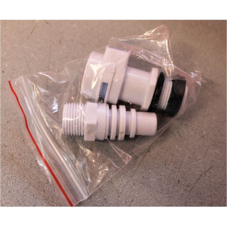 Kit presa est acqua con doccetta - attacco rapido e tubo 2,5 mt 3/8 - 1/2