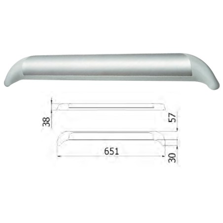 PLAFÓN 170 12V LED LL14 350Lm BLANCO TROPICAL