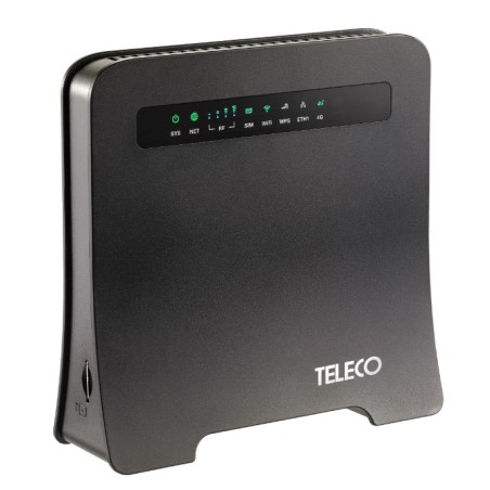 TELECO WLT24EX 4G Router with wifi bridge and 12 Vdc cigarette lighter cord