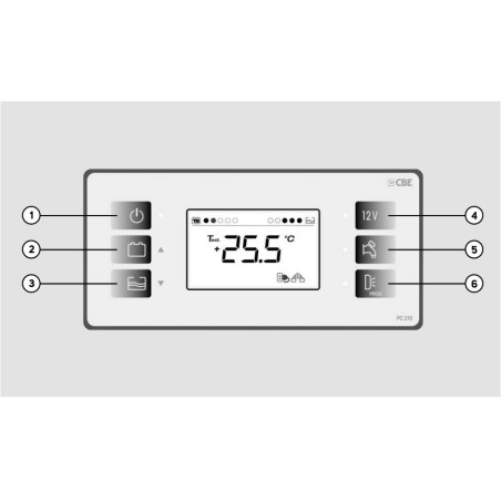 CBE PC210-ST Komplettes LED-System