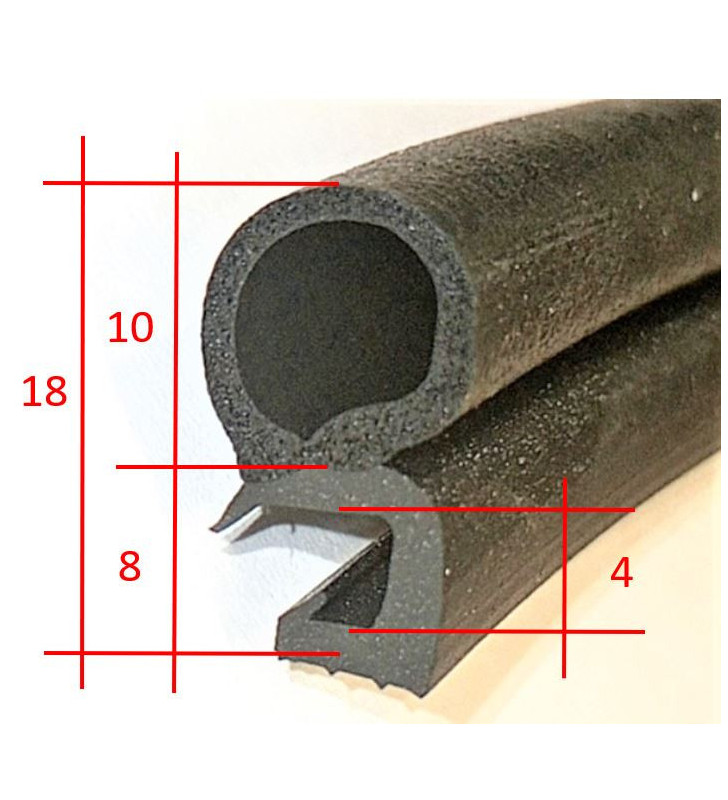 5 mt Rubber Profile Door PARAPRESS