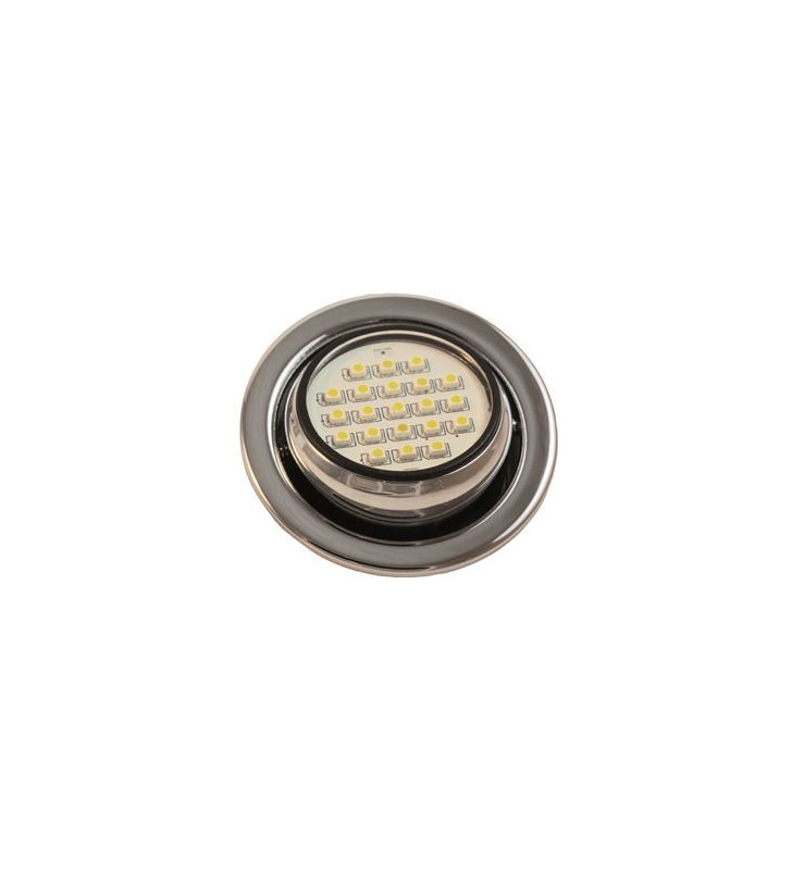 21led 1.4W 69x30 orientab chromed spotlight