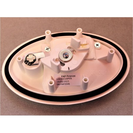 FAP White external lock 160x100 for lockers with keys and hook