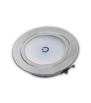 Recessed spot 1.5W touch 3000K hole Ø 52 mm