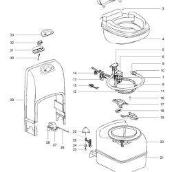 ELETTROVALVOLA per SC3/C200/C250/C260/C400 Thetford - 23709