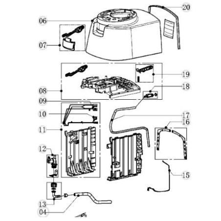 UNIDAD DE CONTROL MONOBLOQUE DOMETIC CT4050-4110 - 4450018661