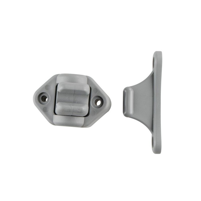 GRAY adjustable door lock with 30/45 mm pitch