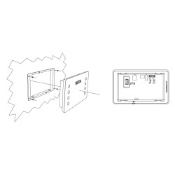 1347.334.01 Panel de control de vidrio NE334