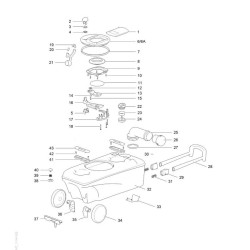 Joint de mécanisme 323030 -50724 pour C250 / 260/400/500 THETFORD