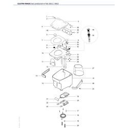 SLIDE EZ SLIDE VALVE - SHORT SHAFT WITH TWO CLAMP HANDLE - VALVE W/HANDLE 2H - THETFORD 36873 - 35770