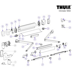 KIT-Beschläge für vorne 5002 THULE