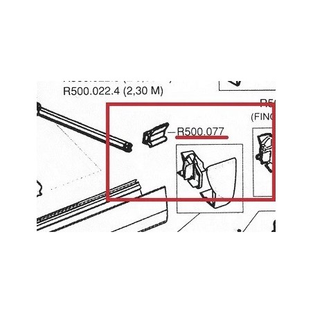 KIT raccordi Per Frontale 5002 THULE - 1500601219