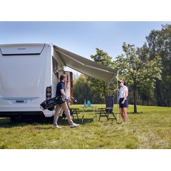 Dachveranda 9200 4,00 m Thule Omnistor Weiß - Mystic Grey - 306602