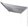 Techo Veranda 9200 4,00 m Thule Omnistor Blanco - Gris Místico - 306602