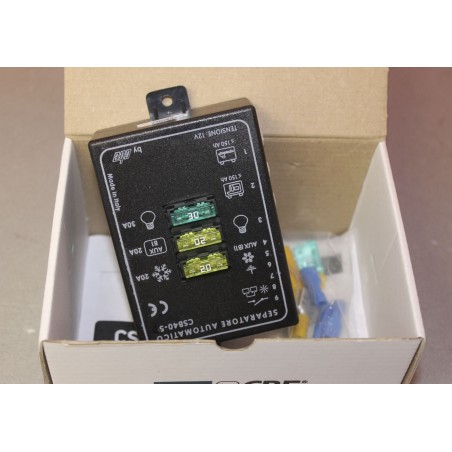 Separatore automatico batterie CSB 40-S con alimentazione dall'alternatore 402740