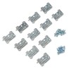 Midi mounting kit Heki DOMETIC silver 25-29 mm