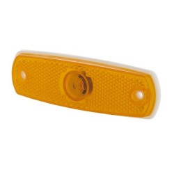 HELLA - Horizontal - vertical recessed orange side-marker light