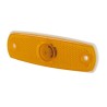 HELLA - Horizontal - vertical recessed orange side-marker light