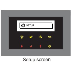 1463.319.02- 01 Panneau de commande NE319-F Nordelettronica