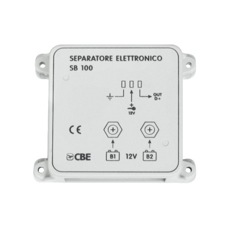 SB100 Elektronischer Batterietrenner (Stromversorgung über + Schlüssel) 402910