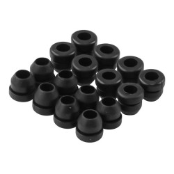 Set 12 pieces - Black fixing cap for Dometic H series grills - 407144198