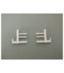 RAKE PAIR OF WHITE HOOKS - 446000150/2