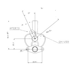 RIS245 temperature spare cock