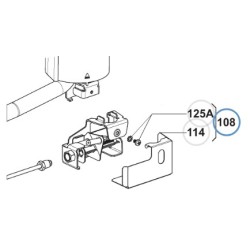 BRUCIATORE GAS COMPLETO FRIGORIFERO DOMETIC CBS2,​ DN65,​ MES/AES RM8401 - 2890604987