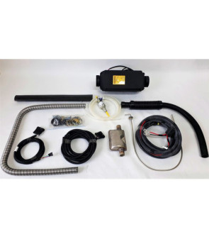 2D-12 installed air heater with PU22 diesel PLANAR HIGH ALTITUDE KIT