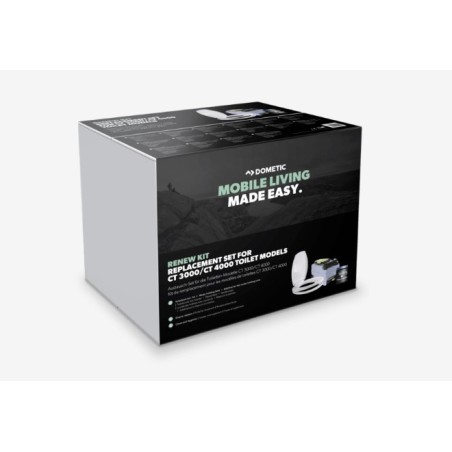 RENEW KIT SERBATOIO DI SCARICO A CASSETTA PER TOILETTE DOMETIC serie 3 e 4