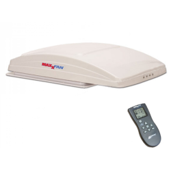 MAXXFAN Deluxe claraboya ventilada blanca con mando a distancia