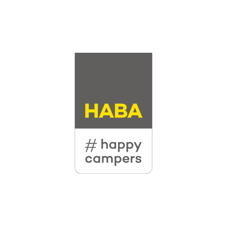 HABA - Brosse de toilette et récipient gris-noir